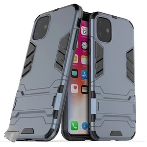 Htdmobiles Housse etui coque rigide anti choc pour Apple iPhone 11 + film ecran - BLEU FONC pas cher