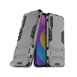 Htdmobiles Housse etui coque rigide anti choc pour Xiaomi Mi 9 Lite + film ecran - GRIS - pas cher