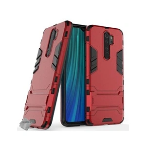 Comparateur de prix : Htdmobiles Housse etui coque rigide anti choc pour Xiaomi Redmi Note 8 Pro + verre trempe - ROUGE -