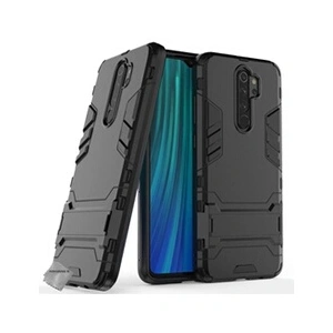 Comparateur de prix : Htdmobiles Coque Rigide Anti-choc Xiaomi Redmi Note 8 Pro + Verre Trempé - Noir