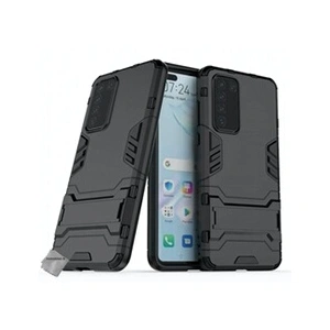 Htdmobiles Housse etui coque rigide anti choc pour Huawei P40 + film ecran - NOIR - pas cher