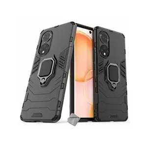 Comparateur de prix : Htdmobiles Housse etui coque rigide anti choc pour Huawei Honor 50 5G / Nova 9 + verre trempe - NOIR -