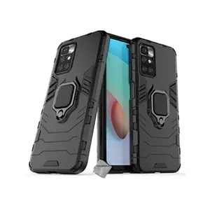 Comparateur de prix : Htdmobiles Housse etui coque rigide anti choc pour Xiaomi Redmi 10 + verre trempe - NOIR -