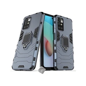 HTDMOBILES Coque rigide anti choc pour Xiaomi Redmi 10 + film ecran - BLEU FONCE pas cher