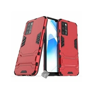 Comparateur de prix : HTDMOBILES Coque rigide anti choc pour Oppo A16 / A16s + film ecran - ROUGE