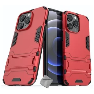 Comparateur de prix : Htdmobiles Housse etui coque rigide anti choc pour Apple iPhone 13 Pro + verre trempe - ROU