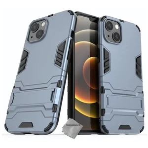 Comparateur de prix : Htdmobiles Coque rigide anti choc pour Apple iPhone 13 Mini + film ecran - BLEU FONCE