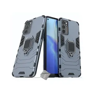 Comparateur de prix : HTDMOBILES Coque rigide anti choc pour Oppo Reno 6 5G + film ecran - BLEU FONCE