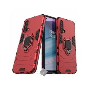Comparateur de prix : Htdmobiles Housse etui coque rigide anti choc pour OnePlus Nord CE 5G + film ecran - ROUGE -
