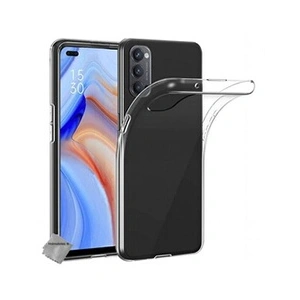Htdmobiles Coque silicone gel fine pour Oppo Reno 4 5G + verre trempe - TPU TRANSPARENT -