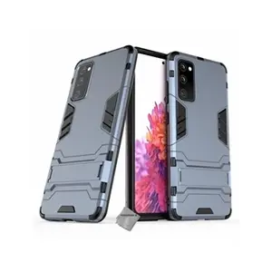 Comparateur de prix : Htdmobiles Housse etui coque rigide anti choc pour Samsung Galaxy S20 FE 5G + film ecran - BLEU FONCE -