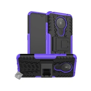 Htdmobiles Housse etui coque rigide anti choc pour Nokia 5.3 + film ecran - MAUVE - pas cher