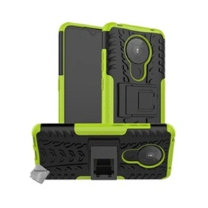 Htdmobiles Housse etui coque rigide anti choc pour Nokia 5.3 + film ecran - VERT - pas cher