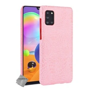 Htdmobiles HTD Mobiles Coque cuir crocodile - Samsung Galaxy A31 - Rose pas cher