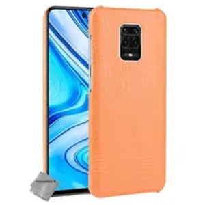 Htdmobiles HTD Mobiles Coque Crocodile Xiaomi Redmi Note 9S - Orange pas cher
