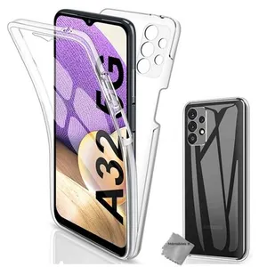 Htdmobiles Samsung Galaxy A32 5G Coque Intégrale 360 Transparent pas cher