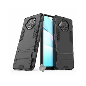 Comparateur de prix : Htdmobiles Housse etui coque rigide anti choc pour Xiaomi Mi 10T Lite 5G + verre trempe - NOIR -