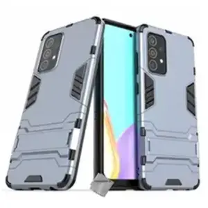 Comparateur de prix : HTDMOBILES Coque rigide anti choc pour Samsung Galaxy A52 5G + film ecran - BLEU FONCE