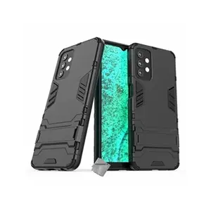 Htdmobiles Housse etui coque rigide anti choc pour Samsung Galaxy A32 5G + verre trempe - NOIR - pas cher