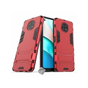 Comparateur de prix : HTD Mobiles Coque anti-choc pour Xiaomi Redmi Note 9T 5G - Rouge