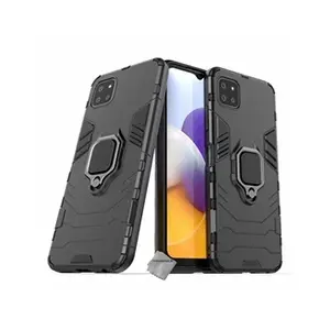 Htdmobiles Housse etui coque rigide anti choc pour Samsung Galaxy A22 5G + verre trempe - NOIR - pas cher