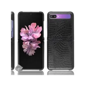 Comparateur de prix : HTDMOBILES HTD Mobiles Coque Rigide Crocodile Samsung Galaxy Z Flip - Noir