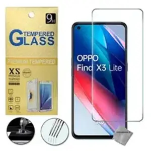 Comparateur de prix : Film de protection vitre verre trempe transparent pour Oppo Find X3 Li...