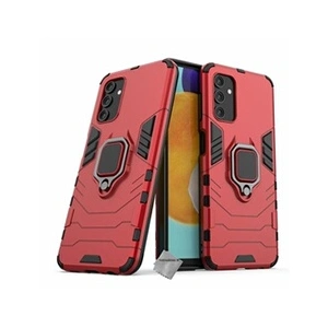 Comparateur de prix : Htdmobiles Housse etui coque rigide anti choc pour Samsung Galaxy A13 4G + verre trempe - ROUGE -