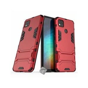 Comparateur de prix : HTD Mobiles Coque Rigide Antichoc pour Xiaomi Redmi 10A - Rouge