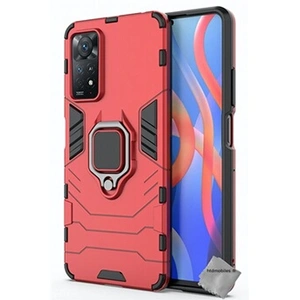 Comparateur de prix : HTDMOBILES Coque rigide anti choc pour Xiaomi Redmi Note 11 Pro 4G / 5G + verre trempe - ROUGE