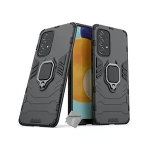 Comparateur de prix : Coque rigide anti choc pour Samsung Galaxy A53 5G + film ecran - NOIR