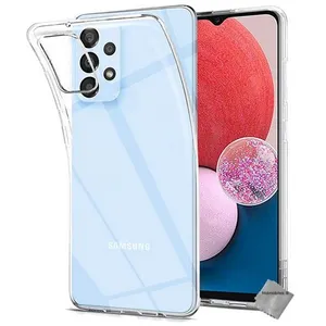 Comparateur de prix : Htdmobiles Coque silicone gel fine pour Samsung Galaxy A13 4G + film ecran - TPU TRANSPARENT -