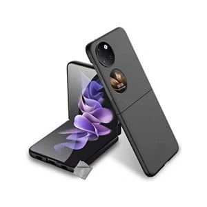 Comparateur de prix : Htdmobiles Housse etui coque rigide integrale avant arrière pour Huawei P50 Pocket - NOIR -