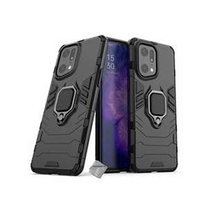 Comparateur de prix : Htdmobiles Coque rigide anti choc pour Oppo Find X5 Pro 5G + verre trempe - NOIR