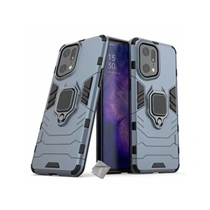 HTDMOBILES Oppo Find X5 Pro 5G Coque Rigide - Bleu Foncé pas cher