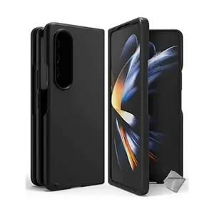 Comparateur de prix : HTDMOBILES Coque rigide fine avant et arrière pour Samsung Galaxy Z Fold 4 5G - NOIR