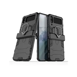 Comparateur de prix : HTDMOBILES Coque pour Samsung Galaxy Z Flip 4 5G - housse etui rigide anti choc - NOIR
