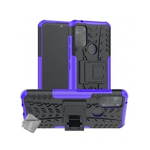 Htdmobiles Housse etui coque rigide anti choc pour Motorola Moto G50 + film ecran - MAUVE - pas cher