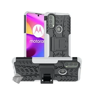 Comparateur de prix : Htdmobiles HTD Mobiles Coque Rigide + Verre Trempé Blanc - Moto E20/E30/E40