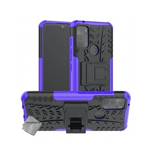 HTDMOBILES Coque rigide anti choc pour Motorola Moto G50 + verre trempe - MAUVE pas cher