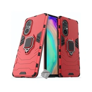 HTDMOBILES Coque rigide anti choc pour Huawei Honor 50 SE / Nova 9 SE + film ecran - ROUGE