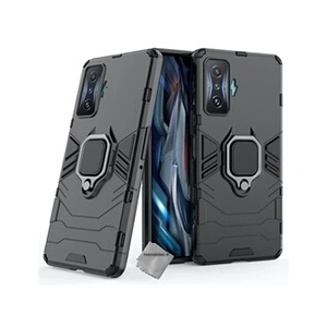 Comparateur de prix : Htdmobiles Coque pour Xiaomi Poco F4 GT 5G - housse etui rigide anti choc + verre trempe - NOIR -