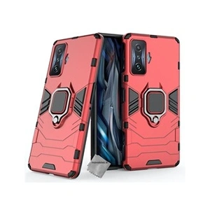 Comparateur de prix : Htdmobiles Coque pour Xiaomi Poco F4 GT 5G - housse etui rigide anti choc + film ecran - ROUGE -