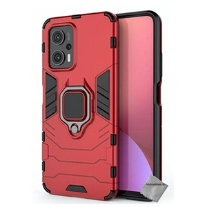Htdmobiles Coque pour Xiaomi Poco X4 GT 5G - housse etui rigide anti choc + film ecran - ROUGE - pas cher