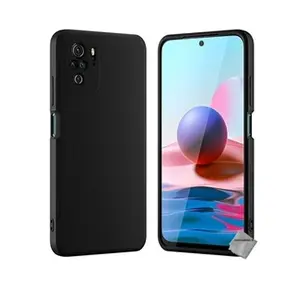 Htdmobiles Coque pour Xiaomi Poco M5s - housse etui silicone gel fine + film ecran - NOIR - pas cher
