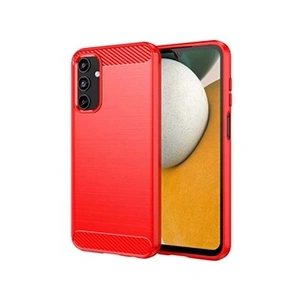Comparateur de prix : Htdmobiles Coque pour Samsung Galaxy A15 4G / 5G - housse etui silicone gel carbone + verre trempe - ROUGE -