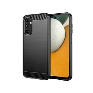 Htdmobiles Coque pour Samsung Galaxy A15 4G / 5G - housse etui silicone gel carbone + film ecran - NOIR
