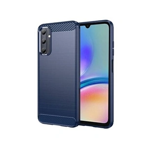 HTDMOBILES HTD Mobiles Samsung Galaxy A05s - Coque Silicone Carbone Bleu Foncé pas cher