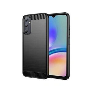 Htdmobiles Coque pour Samsung Galaxy A05s - housse etui silicone gel carbone + film ecran - NOIR - pas cher