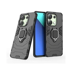 Comparateur de prix : Htdmobiles Coque pour Xiaomi Redmi Note 13 4G - housse etui rigide anti choc + verre trempe - NOIR -